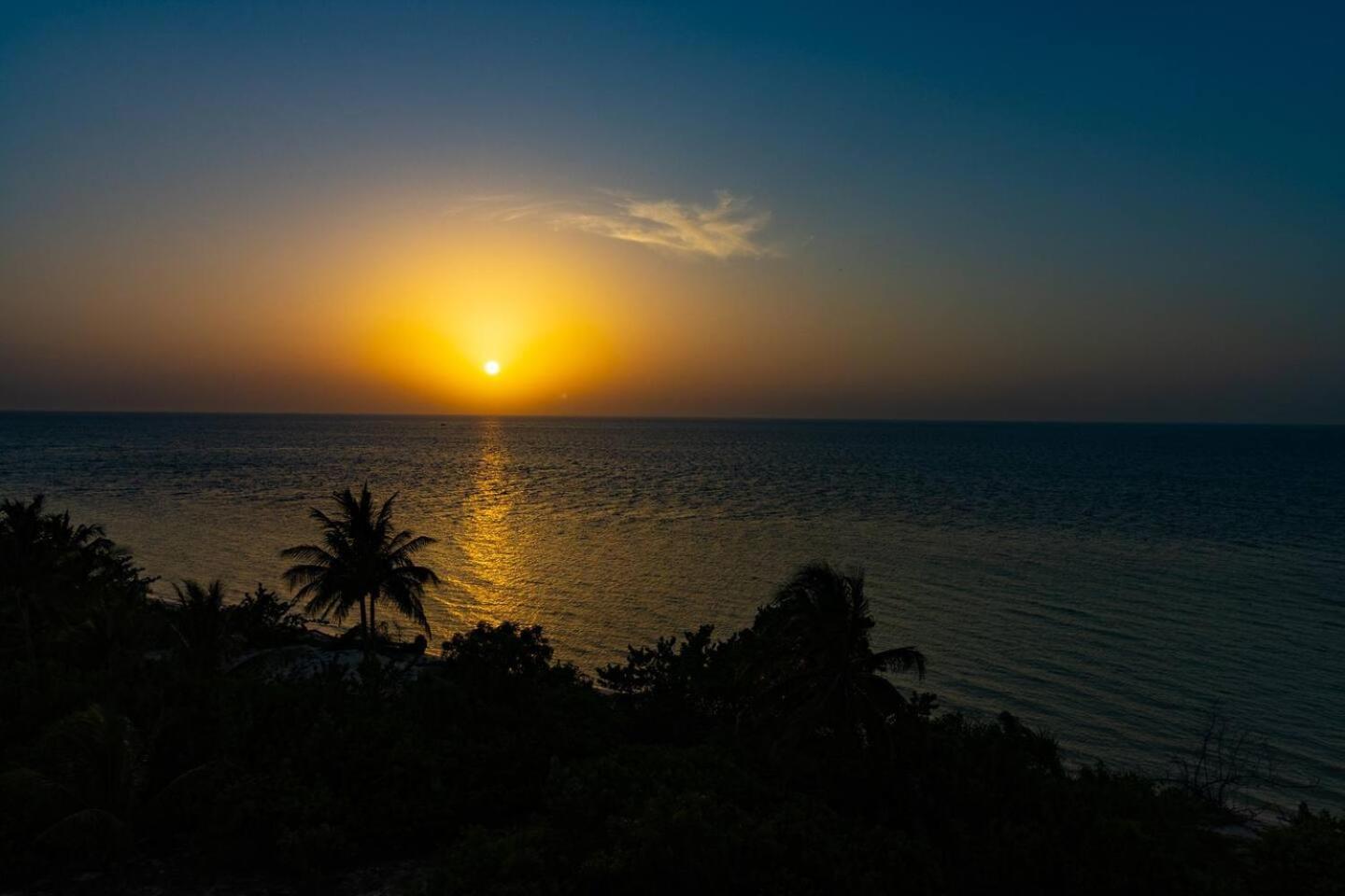 Hermoso Departamento Con Vista Al Mar Isola Holbox Esterno foto