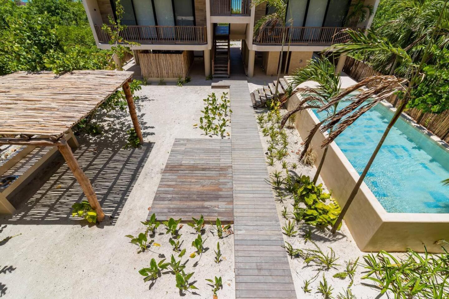 Hermoso Departamento Con Vista Al Mar Isola Holbox Esterno foto