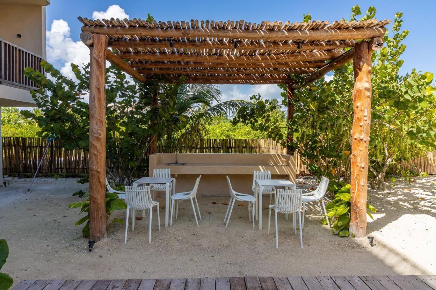 Hermoso Departamento Con Vista Al Mar Isola Holbox Esterno foto