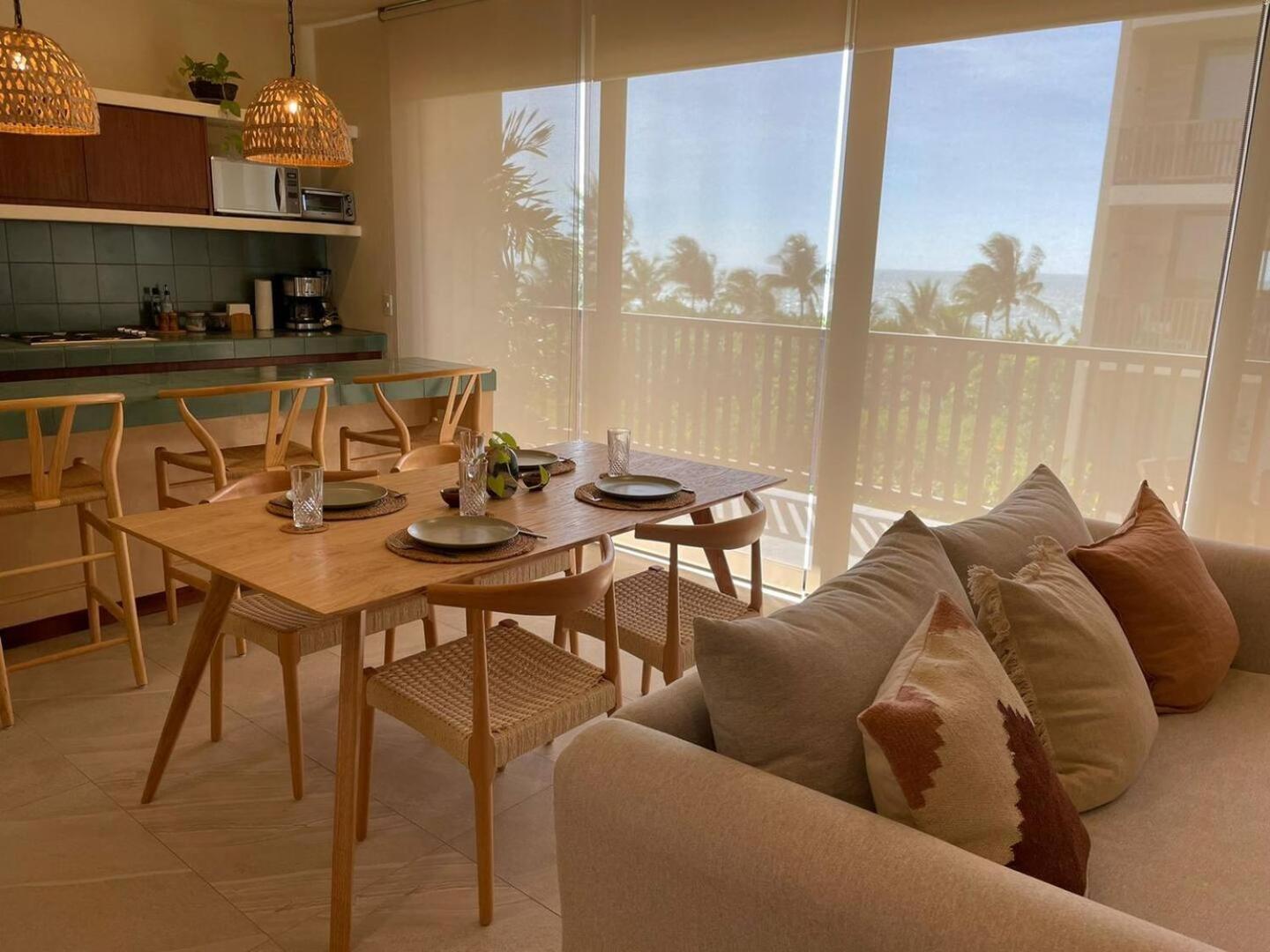 Hermoso Departamento Con Vista Al Mar Isola Holbox Esterno foto